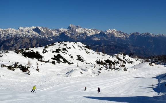 Biggest height difference in Slovenia (Slovenija) – ski resort Vogel – Bohinj