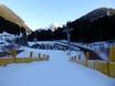 Val di Fassa (Fassa Valley/Fassatal): access to ski resorts and parking at ski resorts – Access, Parking Alpe Lusia – Moena/Bellamonte