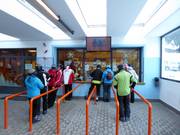 Well-maintained ticket desk area in Marilleva 900