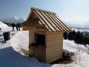 Small hut at the mountain station