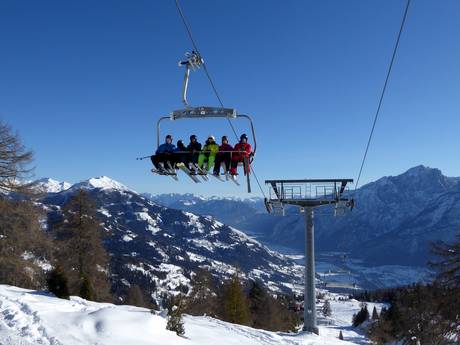 Ski lifts Lienz Dolomites – Ski lifts Zettersfeld – Lienz