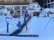 Ski school children's area at the base station