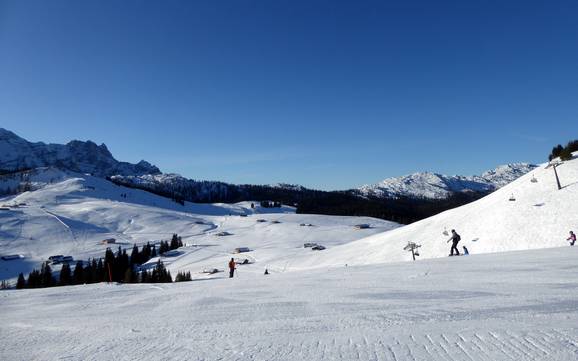 Biggest height difference in the Saalachtal – ski resort Almenwelt Lofer