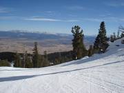 Wide slopes in the ski resort of Heavenly
