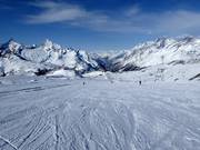Easy slopes at the Gandegg tow lift