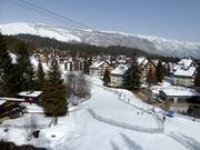 View of accommodation in Laax