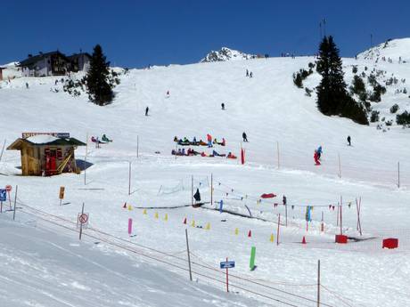 Children's practice area run by the Skischule Krallinger