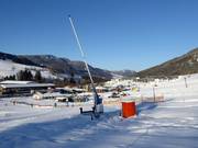 Snow lance in the ski resort of Grebenzen