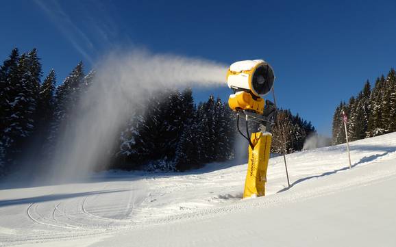 Snow reliability Holiday Region Hohe Salve – Snow reliability SkiWelt Wilder Kaiser-Brixental