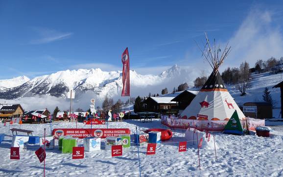 Family ski resorts Visp – Families and children Bürchen/Törbel – Moosalp