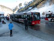 Ski buses to the Elm ski resort