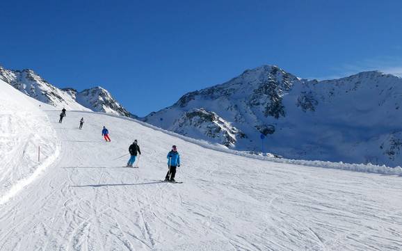 Biggest height difference in the Paznaun – ski resort See