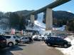Innsbruck-Land: access to ski resorts and parking at ski resorts – Access, Parking Bergeralm – Steinach am Brenner