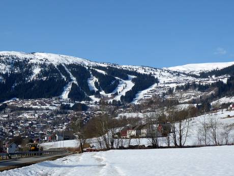 Hordaland: size of the ski resorts – Size Voss Resort