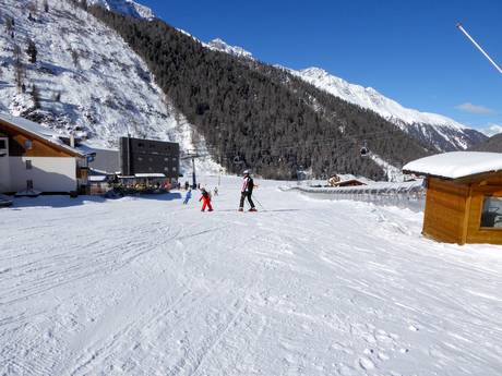 Ski resorts for beginners in the Stelvio National Park – Beginners Sulden am Ortler (Solda all'Ortles)