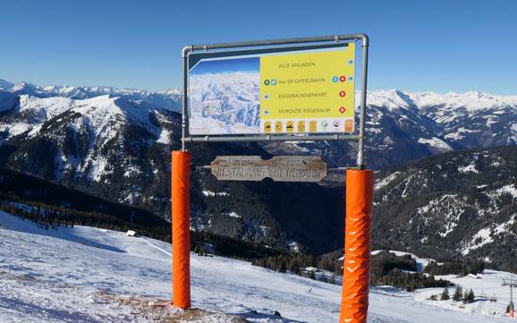 Millstätter See: orientation within ski resorts – Orientation Goldeck – Spittal an der Drau