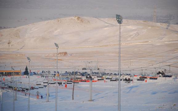 Bogd Khan Mountain: access to ski resorts and parking at ski resorts – Access, Parking Sky Resort – Ulaanbaatar