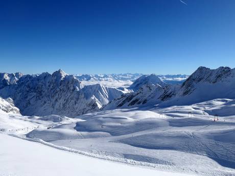 Snow reliability Bavarian Oberland (Bayerisches Oberland) – Snow reliability Zugspitze