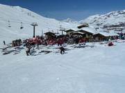 Ski hut at the Borsat Express