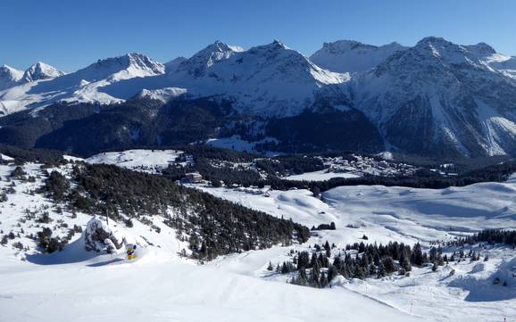 Best ski resort in the Churwaldnertal (Churwalden Valley) – Test report Arosa Lenzerheide