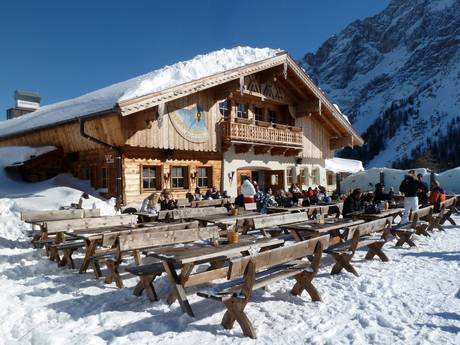 Huts, mountain restaurants  Wetterstein Mountains and Mieming Range – Mountain restaurants, huts Biberwier – Marienberg
