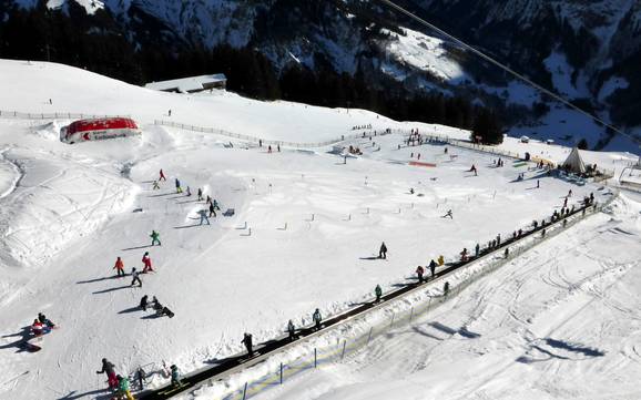 Ski resorts for beginners in the Sernftal – Beginners Elm im Sernftal