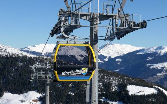 Mayrhofen-Hippach: best ski lifts – Lifts/cable cars Mayrhofen – Penken/Ahorn/Rastkogel/Eggalm