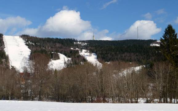 Oslo: size of the ski resorts – Size Oslo – Tryvann (Skimore)