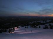 Night skiing resort Big White