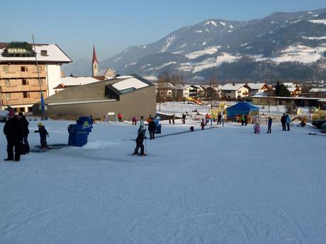 Ski resorts for beginners in the Silberregion Karwendel – Beginners Burglift – Stans