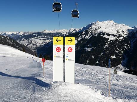 Silvretta Alps: orientation within ski resorts – Orientation Silvretta Montafon