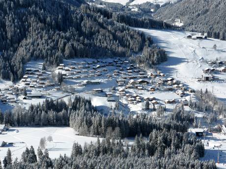 Dachstein Mountains: accommodation offering at the ski resorts – Accommodation offering Dachstein West – Gosau/Russbach/Annaberg