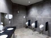 Very well-maintained sanitary facilities