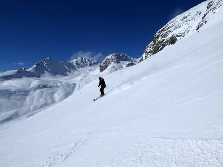 Ski resorts for advanced skiers and freeriding Albula Alps – Advanced skiers, freeriders St. Moritz – Corviglia
