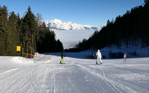Ski resorts for beginners in the Hall-Wattens Region – Beginners Glungezer – Tulfes