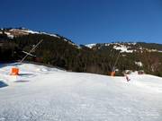 End of the slopes at the base station