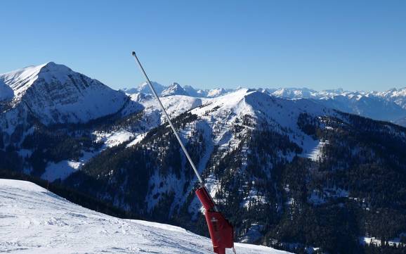 Snow reliability Gailtal Alps – Snow reliability Goldeck – Spittal an der Drau