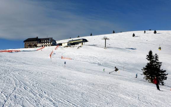 Skiing in the Black Forest Region Belchen