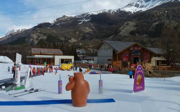 Family ski resorts Vallée de la Guisane – Families and children Serre Chevalier – Briançon/Chantemerle/Villeneuve-la-Salle/Le Monêtier-les-Bains