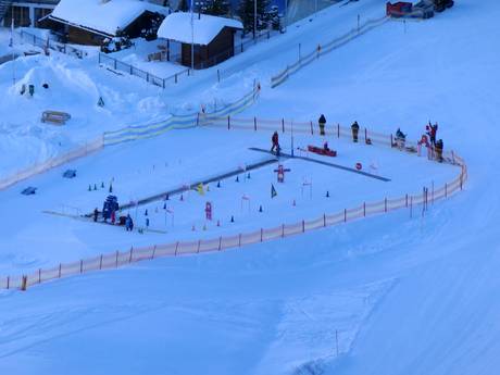 Children's area run by the Obergurgl ski school.