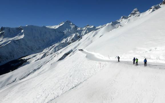 Biggest height difference in the Sernftal – ski resort Elm im Sernftal