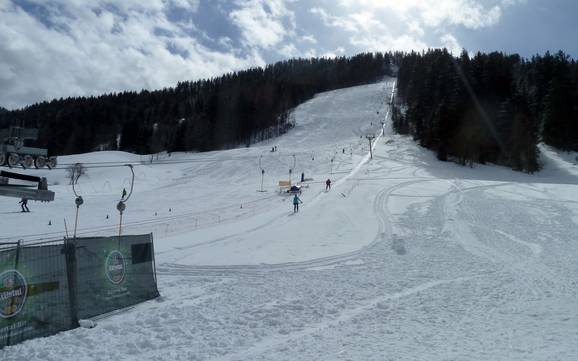 Best ski resort in the Thierseetal – Test report Tirolina (Haltjochlift) – Hinterthiersee
