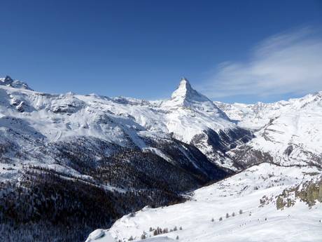 Lemanic Region: size of the ski resorts – Size Zermatt/Breuil-Cervinia/Valtournenche – Matterhorn