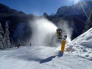 Snow cannon in the Dachstein West ski resort