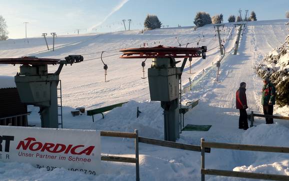 Alb-Donau-Kreis: best ski lifts – Lifts/cable cars Halde – Westerheim