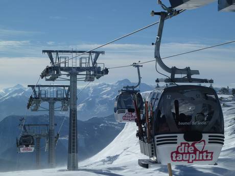 Salzkammergut: best ski lifts – Lifts/cable cars Tauplitz – Bad Mitterndorf