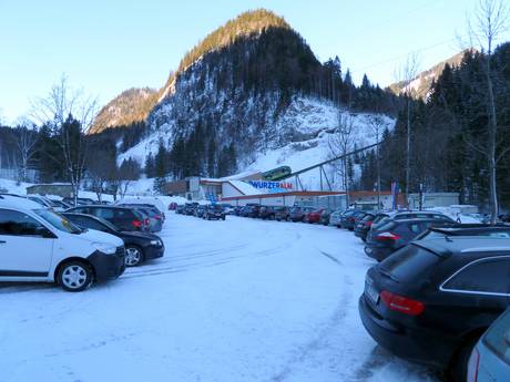 Pyhrn-Priel: access to ski resorts and parking at ski resorts – Access, Parking Wurzeralm – Spital am Pyhrn