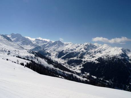 Pennine Alps: size of the ski resorts – Size 4 Vallées – Verbier/La Tzoumaz/Nendaz/Veysonnaz/Thyon