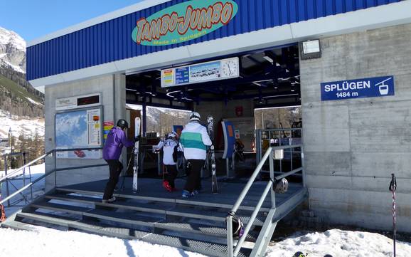 Viamala: cleanliness of the ski resorts – Cleanliness Splügen – Tambo