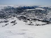 View across the slopes towards Hovden from the Nos 